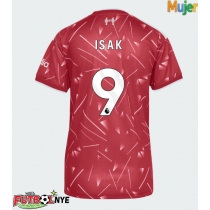 Camiseta Liverpool Alexander Isak #9 Primera Equipación para mujer 2026-27 manga corta